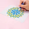 12pcs Mandala 5D DIY Square Drill Diamond Painting Kits for Adults Beginners Home Decor Diamonds Paintings Gem Art 5.91x7.09in