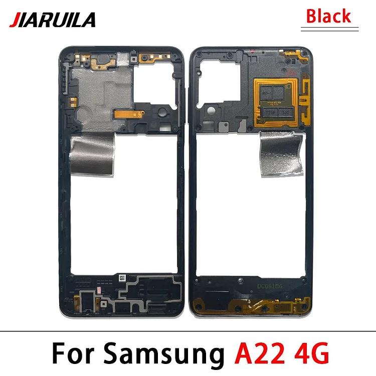 100% Original For Samsung A22 A32 4G 5G A225F A226B A325F A326B Housing Middle Frame Middle Plate Cover Repair Parts