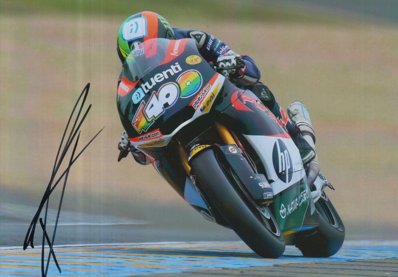 Pol Espargaro Hand Signed 7x5 Photo Poster painting Pons 40 HP Kalex Moto2 MotoGP 1.