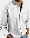 Men&rsquo;s Everyday Button-Down Shirt &ndash; Clean, Comfortable Fit