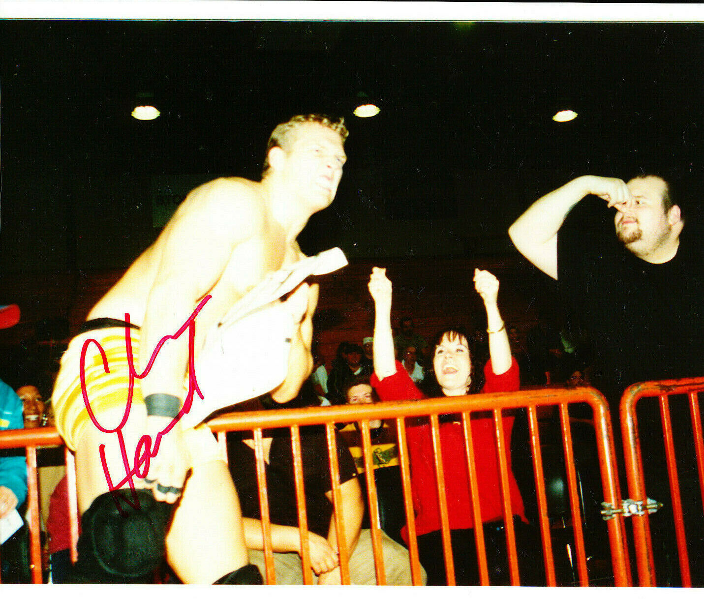 CHRIS NOWITSKI SIGNED AUTOGRAPH 8X10 Photo Poster painting ECW WWE HARDCORE Photo Poster painting COA