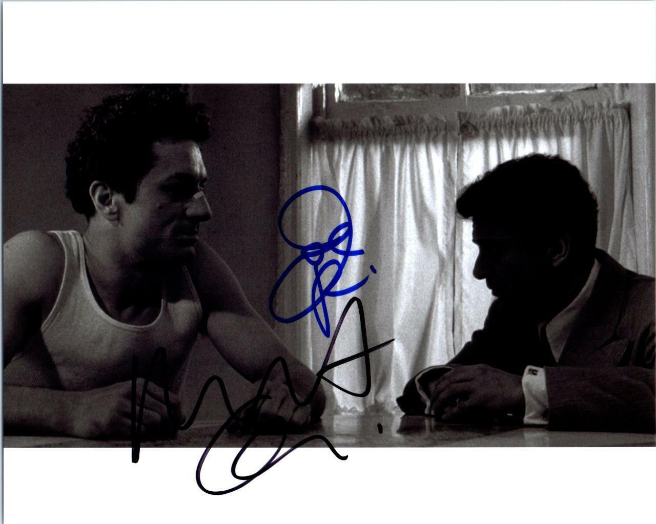 Robert DeNiro Joe Pesci Autographed 8x10 Photo Poster painting signed picture + COA