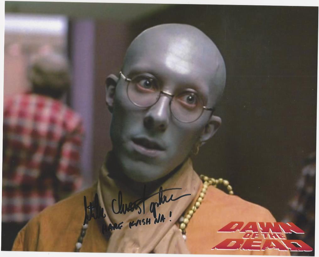 Mike Christopher - Dawn of the Dead signed Photo Poster painting