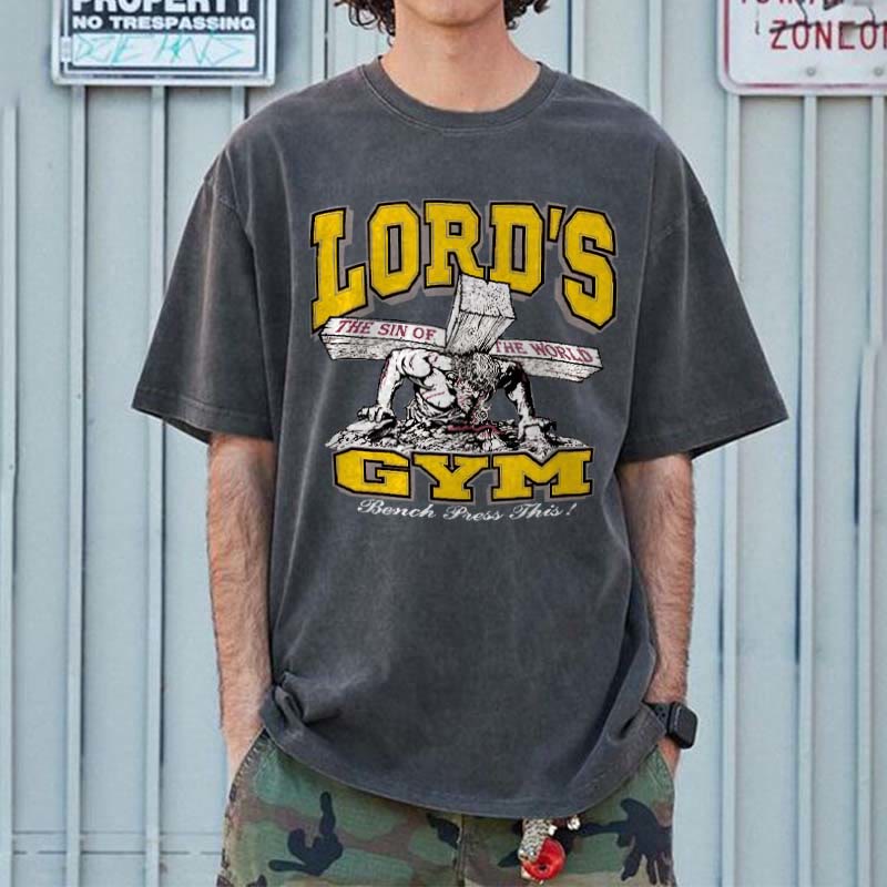 Lord's Gym Print T-Shirt - SOPULA