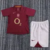 2005-2006 Retro Arsenal Home Football Shirt 1:1 Thai Quality Kids Size