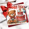 6Pcs anniversaire animal-bricolage carte de voeux