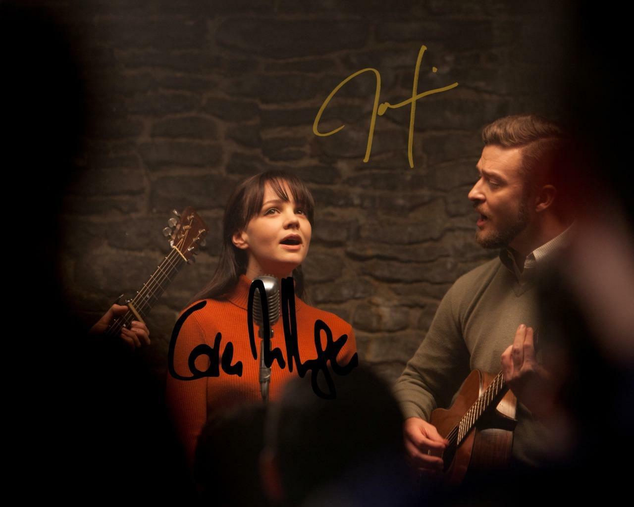 INSIDE LLEWYN DAVIS C.Mulligan & J.Timberlake SIGNED 10 X 8