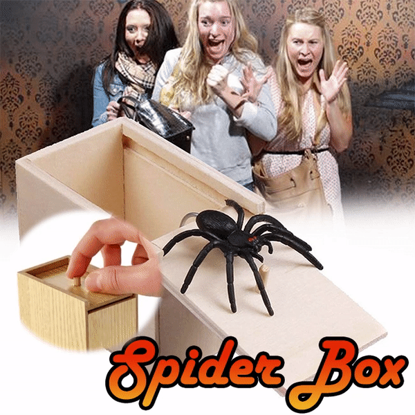 Spider Box – (🎃Early Halloween Sale🎃- 48% OFF) Super Funny Crazy Prank Gift Box Spider