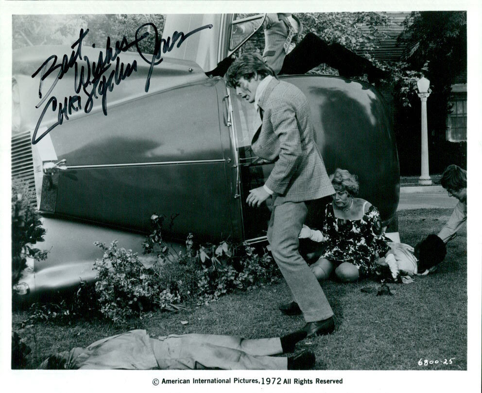 Christopher Jones signed 8x10 Photo Poster painting COA