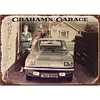 Enseigne en m&eacute;tal vintage personnalis&eacute;e / Enseigne Vintage M&eacute;tallique de votre voiture