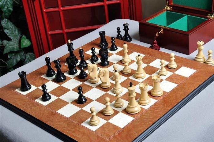 The Zagreb '59 Series Chess Set and Board Combination