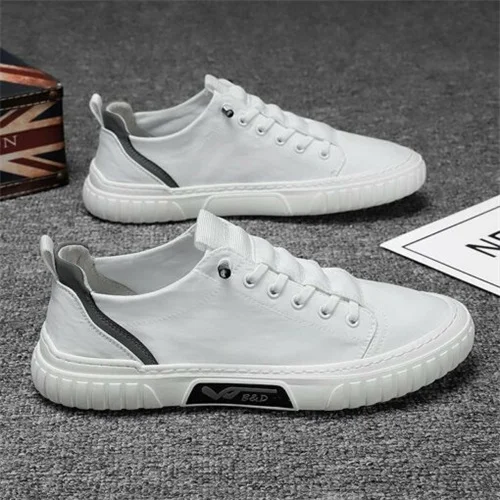 Hopomart Shoes New Casual Summer Breathable Canvas Men’s Shoes