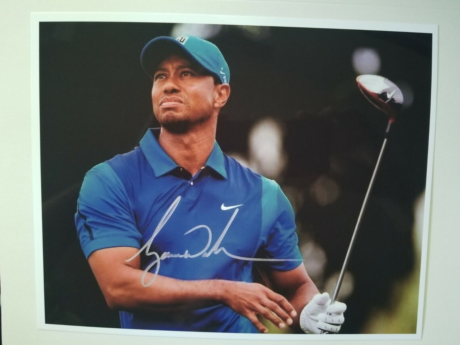 Tiger Woods Signed 8x10 Photo Poster painting RP -  Shipping!! PGA Golf Augusta Masters