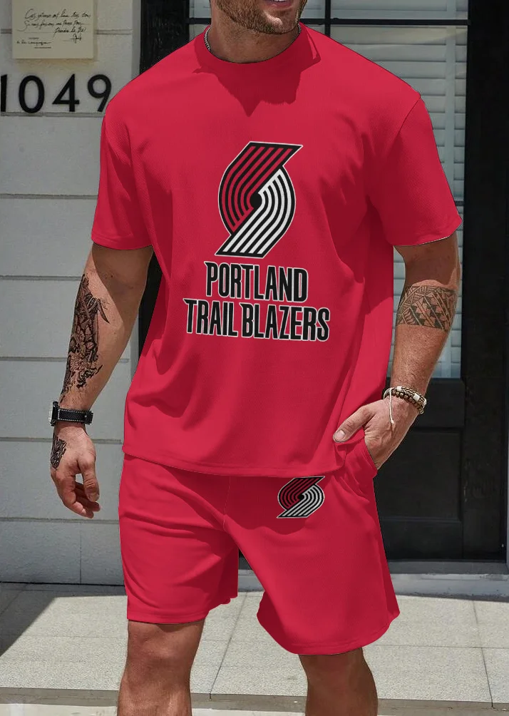 Portland Trail Blazers Limited Edition Top And Shorts Two-Piece Suits