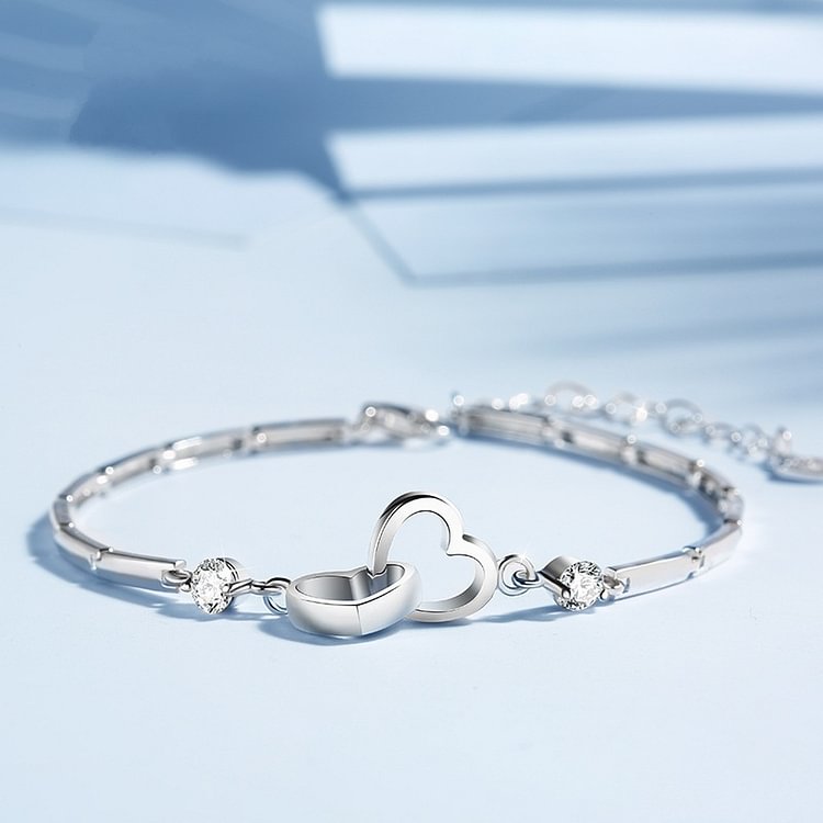 SOUL SISTER HEART BRACELET - CHERISH YOUR BOND