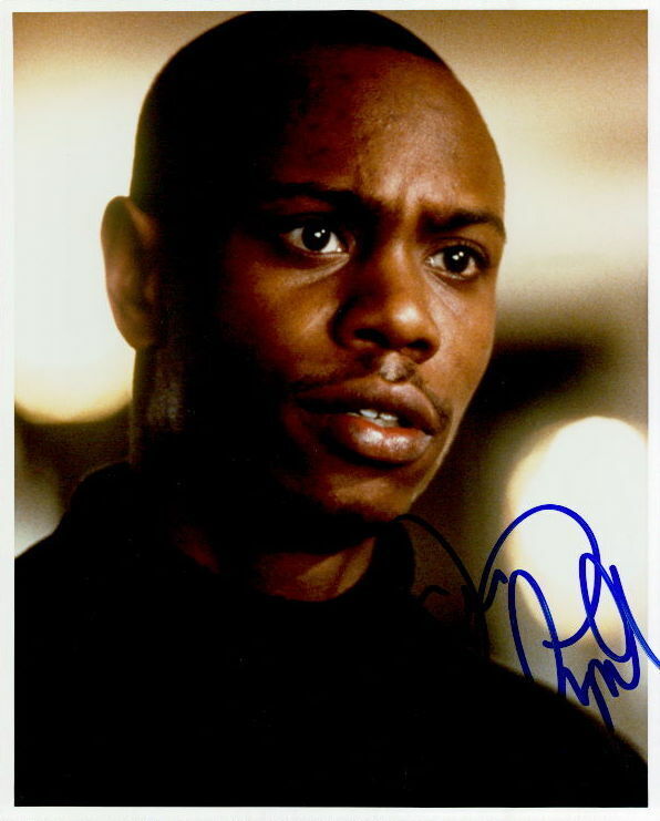 Dave Chappelle signed 8x10 Photo Poster painting COA