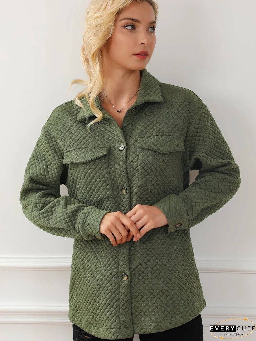 Mid-Length Quilted Jacket