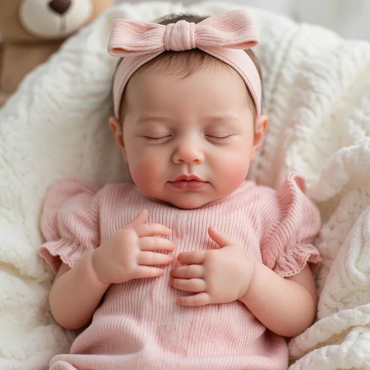 Babeside Sleeping Reborn Baby Liya 20" Little Infant Girl Building Lovely Memories