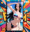 Boa Hancock Swimsuit Decorative Painting - ONE PIECE - BLK Studio