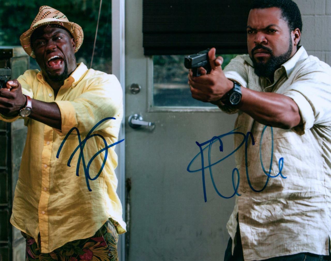 Ice Cube Kevin Hart Signed 8x10 Photo Poster painting Autographed Picture plus COA