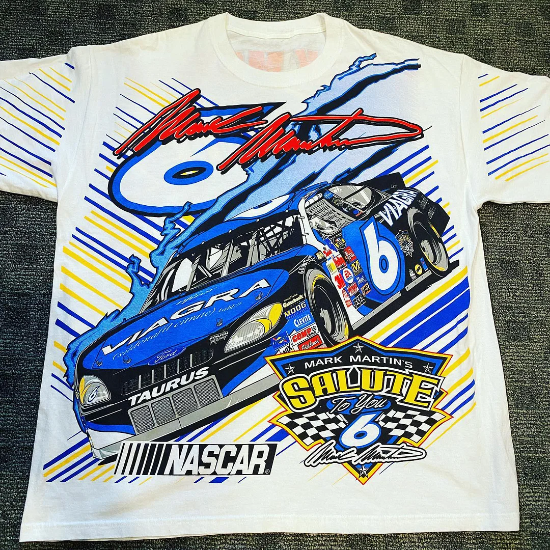 Limited Edition Casual Vintage Racing T-Shirt