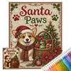 Holiday DIY 11CT 3 Strand Stamped Cross Stitch Kit for Adults 40x50cm
