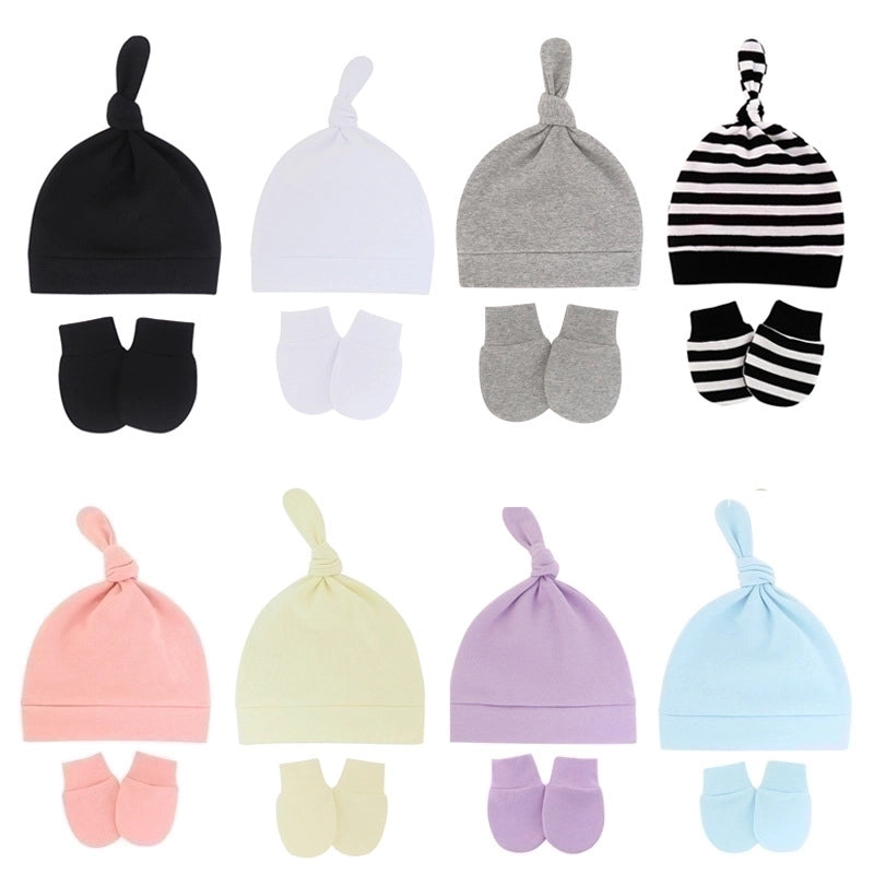 Children Unisex Cute Solid Color Baby Hat
