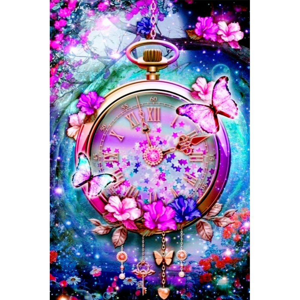 

40*60CM - Square Drill Diamond Painting - Butterfly Pocket, 501 Original