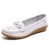 Women's Soft Sole Wide Breathable Waterproof Lightweight Walking Flat Loafer Shoes