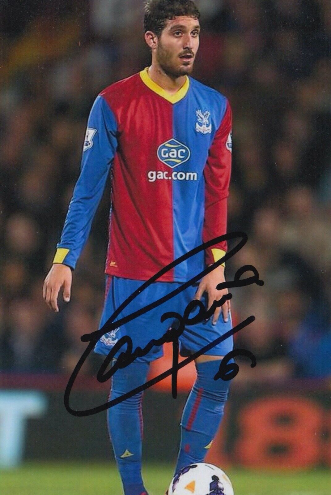 JOSE CAMPANA HAND SIGNED 6X4 Photo Poster painting - FOOTBALL AUTOGRAPH - CRYSTAL PALACE.