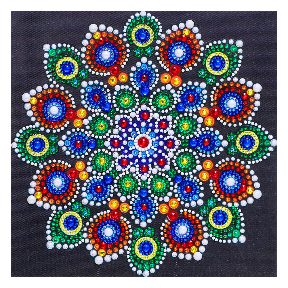 

Luminous Mandala - Special Shaped Diamond Painting - 30*30CM, 501 Original