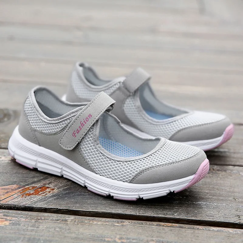 MWY Summer Spring Ladies Casual Shoes Women Sneakers Shoes Flats Chaussure Shoes Breathable Mesh Shoe Lightweight Brand Designer