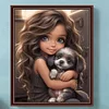 Little Girl-Full Round Diamond Painting 50*60CM