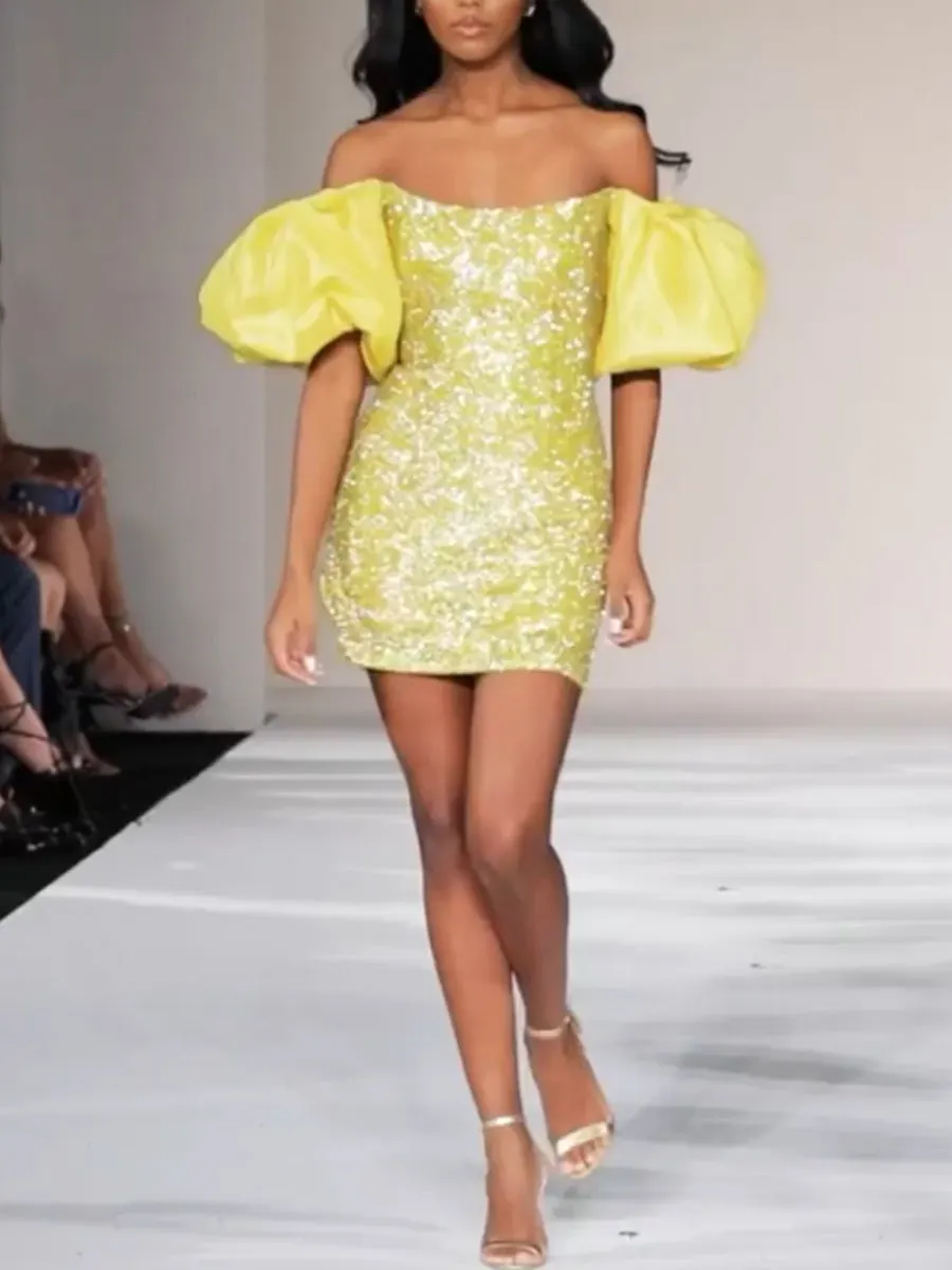 NINI - Lemon Dress - Yellow
