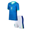 Brazil Away Kids Soccer Jerseys Kit Copa America 2024