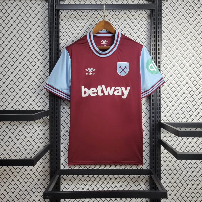 24/25 West Ham United Home Football Shirt Thai Quality