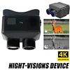 4K Night Vision Equipment Binocular Hunting Infrared Digital Night Vision HD Shooting Detection 5x Zoom Telescope USB Rechargeable