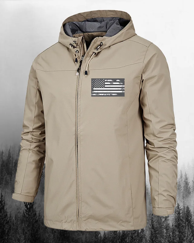 Men's hooded outdoor jacket 010