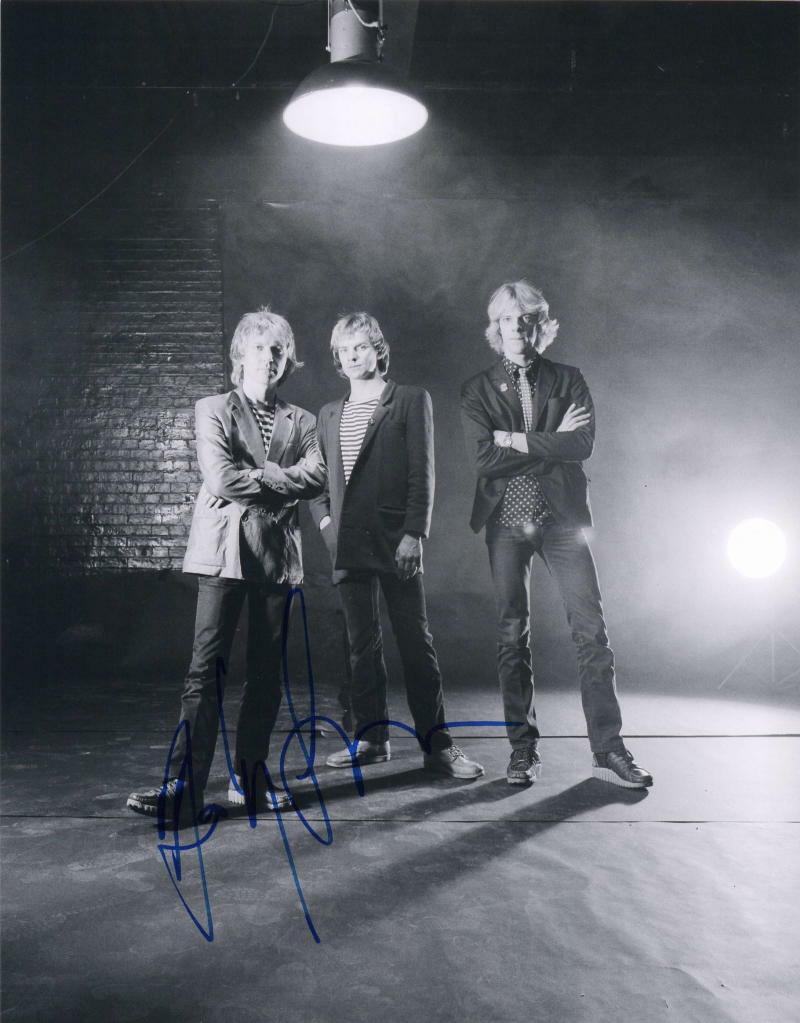 ANDY SUMMERS SIGNED AUTOGRAPHED 11x14 Photo Poster painting - THE POLICE: STING STEWART COPELAND