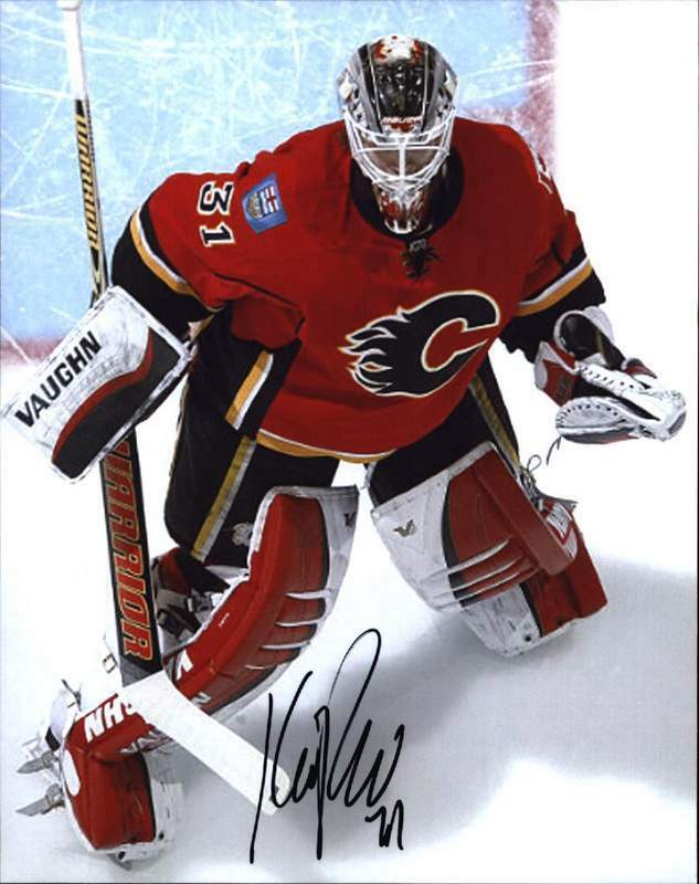 Karri Ramo signed NHL hockey 8x10 Photo Poster painting W/Cert Autographed A0005