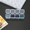 28 Lattices Transparent Container Diamond Painting Accessories Storage Box