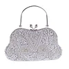 Women's Evening Bag PU Leather Beading Embroidery Glitter Shine Party Bag