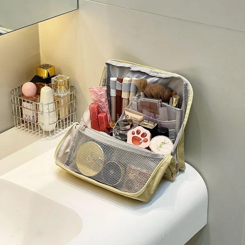 Standing Makeup Bag &ndash; Portable, Large Capacity