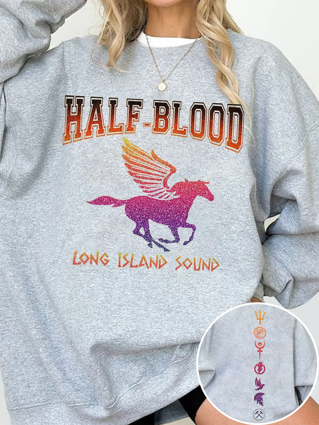 Camp Halfblood Sweatshirt, Camp Half-Blood Sweatshirt, Trendy Sweatshirt / DarkAcademias /Darkacademias