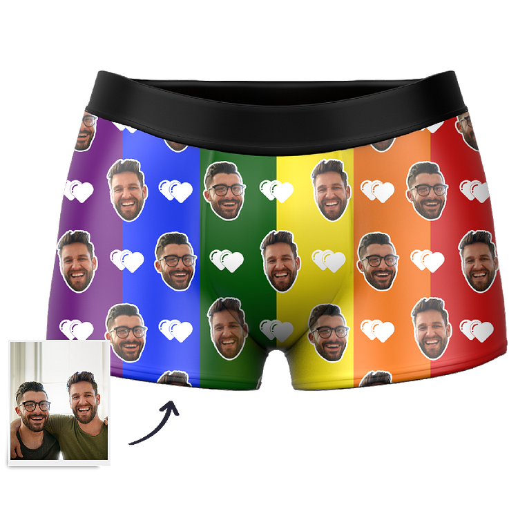Custom Pride Boxer Shorts