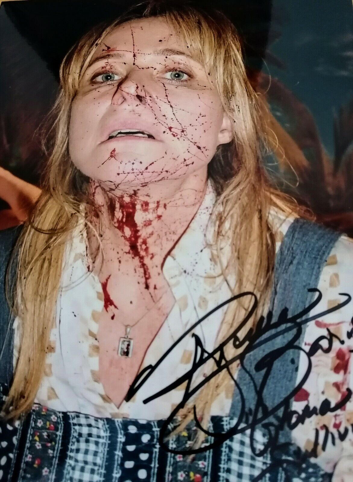 PRISCILLA BARNES SIGNED 8 x 10 COLOUR AS Gloria 2005 Film The Devil's REJECTS