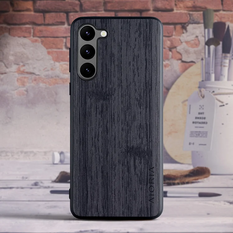 Bamboo Grain Leather  Luxury Phone Case
