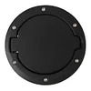 Car Fuel Filler Door Cover Black Oil Gas Tank Cap for  Wrangler JK 2007-2017