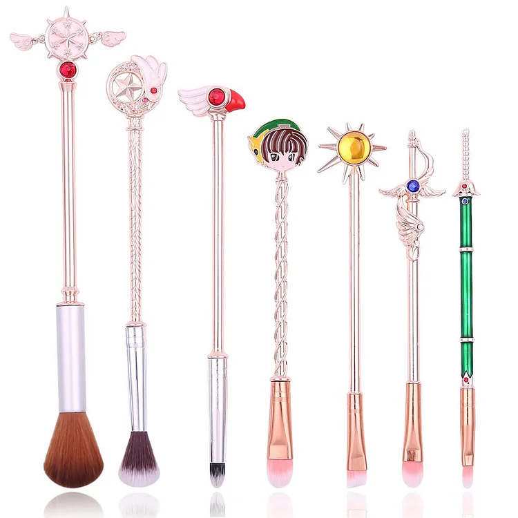 13pcs Cardcaptor Sakura Magic Wand Makeup Brushes Set SS1848