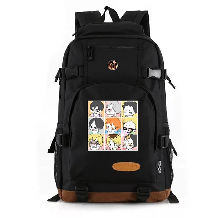 Mayoulove Anime Haikyuu!! Hinata Shoyo #3 School Bookbag Travel Backpack Bags-Mayoulove
